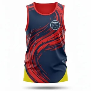 Full Color 180G Jersey Style Unisex Tank Top