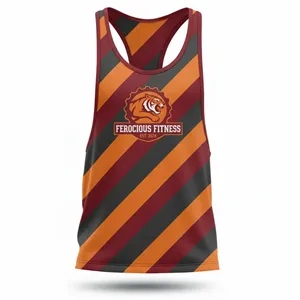 Sublimated 180G Lightweight Racerback Tank Top (Unisex)