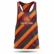Sublimated 180G Lightweight Racerback Tank Top (Unisex) | https://www.bestnamebadges.com