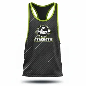 Sublimated 150G Interlock Racerback Tank Top (Unisex)