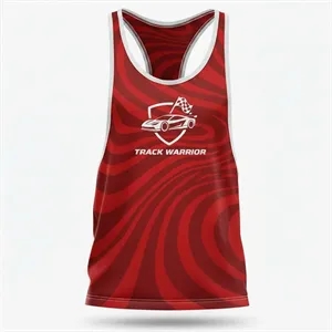 Spandex Interlock 180G Racerback Tank Top Sublimated