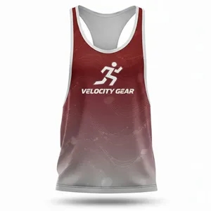 Full Color 160G Brushed Milk Silk Racerback Tank Top