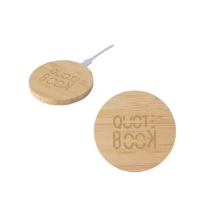 Bamboo 15W Wireless Charging Pad