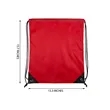 Waterproof Nylon Drawstring Backpacks Bags For School Gym | https://www.bestnamebadges.com
