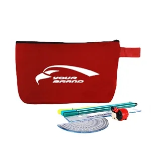 Multi Purpose Cosmetic Craft Bag Canvas Pencil Case Pouch