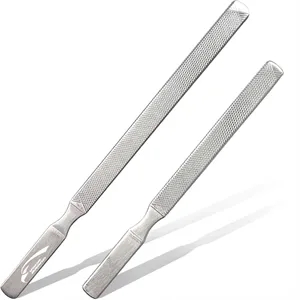 Coarse Grit Durable Stainless Steel Design Long Nail File