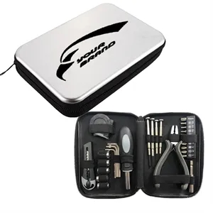 Hand Household Tool Kit With Metal Box