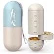 Organizer Daily Cases Mini Portable Pills Box 7 Day Travel | https://www.bestnamebadges.com