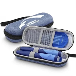 Insulin Travel Cooler Box, Includes 2 Ice Packs
