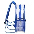 Heavy Duty Security Clear PVC School Backpack | https://www.bestnamebadges.com