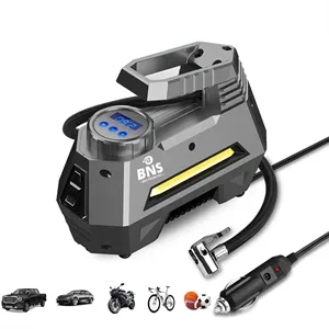 Portable Electric Tire Inflator with Pressure Gauge for Cars