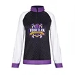 Athletic Quarter Zip Raglan Training Pullover (Full Color) | https://www.bestnamebadges.com