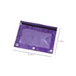 Multi-Color Pencil Pouch Smooth Zipper For 3 Ring Binder | https://www.bestnamebadges.com