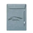 A4 PU Leather Clipboard Folder With Pen Loop For Office | https://www.bestnamebadges.com