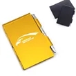 Small Pocket Notebook Notepad Aluminum Case With Metal Pen | https://www.bestnamebadges.com