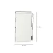 Small Pocket Notebook Notepad Aluminum Case With Metal Pen | https://www.bestnamebadges.com