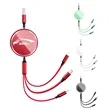 3 In 1 Multifunctional Retractable Charging Cable | https://www.bestnamebadges.com