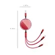 3 In 1 Multifunctional Retractable Charging Cable | https://www.bestnamebadges.com