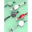 3 In 1 Multifunctional Retractable Charging Cable | https://www.bestnamebadges.com