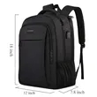 Business Sturdy Laptops Backpack With Usb Charging Port | https://www.bestnamebadges.com