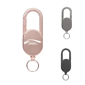 Stainless Steel Retractable Keychain Multitool Carabiner