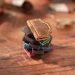 Leather Magnetic Bookmark With Pen Holder Design For Reading | https://www.bestnamebadges.com