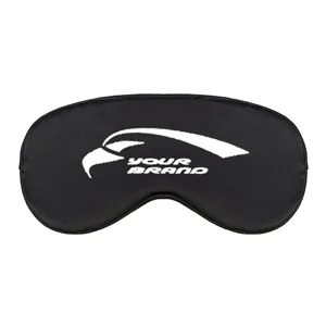 Adjustable Strap Blackout Silk Sleep Mask For Women And Men