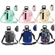 Magnetic Water Bottle Holder With Pockets & Shoulder Strap | https://www.bestnamebadges.com