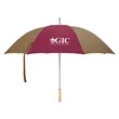 60" Arc Golf Umbrella | https://www.bestnamebadges.com