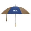 60" Arc Golf Umbrella | https://www.bestnamebadges.com