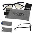 AWS Blue Light Blocking Glasses With Pouch | https://www.bestnamebadges.com