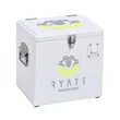 Metal Party Cooler, Front & Top Imprint | https://www.bestnamebadges.com