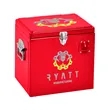 Metal Party Cooler, Front & Top Imprint | https://www.bestnamebadges.com