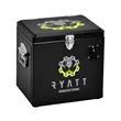 Metal Party Cooler, Front & Top Imprint | https://www.bestnamebadges.com