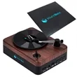 Turntable Wireless Speaker With Custom Record Envelope | https://www.bestnamebadges.com