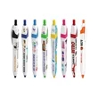 Union Printed - Squared Slims Clicked Pen | https://www.bestnamebadges.com