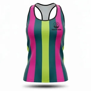 Women's 180G Silk Feel Racerback Tank Top Sublimated