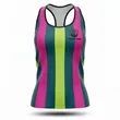 Women's 180G Silk Feel Racerback Tank Top Sublimated | https://www.bestnamebadges.com