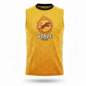 Full Color 140G Mesh Performance Sleeveless T-Shirt