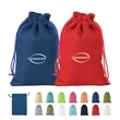 Reusable Burlap Drawstring Gift Pouch Bag 4"x6" | https://www.bestnamebadges.com