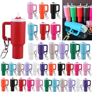 Mini Tumbler Keychain Backpack Pendant for Mother's Day