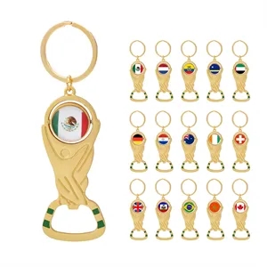 2026 World Cup Trophy Bottle Opener Keychain