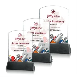 Sierra Arch VividPrint™ Award - Black | https://www.bestnamebadges.com