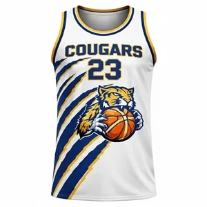 Sublimated Lightweight Basketball Jersey 100G