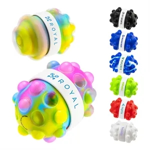 Push Pop and Spinner Ball | https://www.bestnamebadges.com