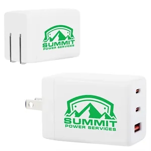 Convoy 65W 3-Port Wall Charger | https://www.bestnamebadges.com