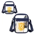 AeroLOFT® Clear View Crossbody Stadium Bag | https://www.bestnamebadges.com