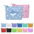 Full Color Leather Zipper Coin Pouch Bag 4.5"x4" | https://www.bestnamebadges.com