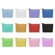 Full Color Leather Zipper Coin Pouch Bag 4.5"x4" | https://www.bestnamebadges.com