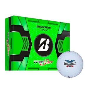 Bridgestone TreoSoft Golf Balls - 12 Pack | https://www.bestnamebadges.com